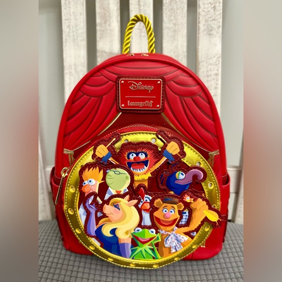 Loungefly Disney The Muppets Group Light-Up Mini Backpack - Picture 2 of 9